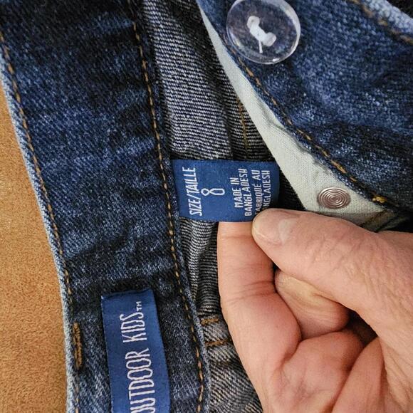 Outdoor Kids Denim Jeans - Size 8 - Stylish & Durable - Picture 4 of 7